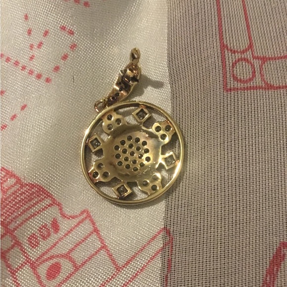 Absolute Vintage 14K Absolute Yellow Gold Over Sterling Silver & CZ Pendant - Picture 8 of 15